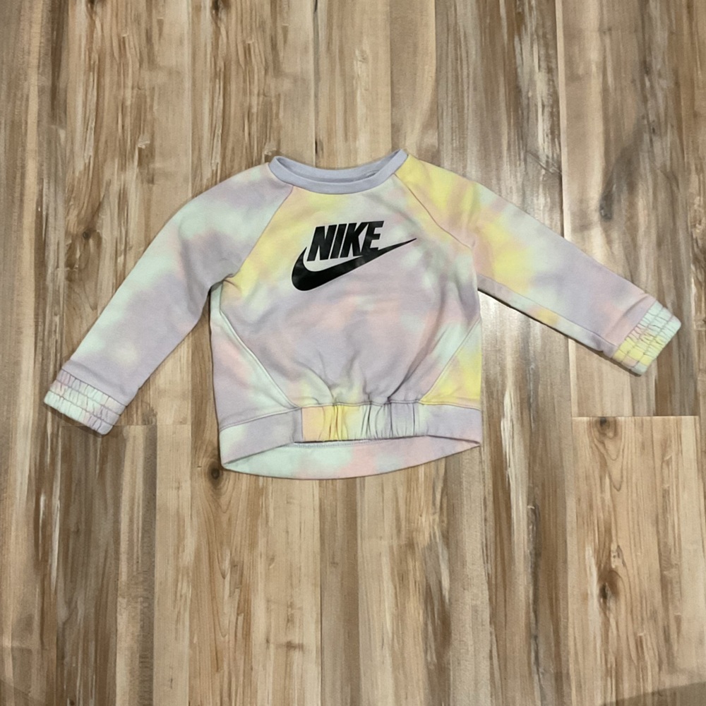 Nike Girls Tie Dye Sweatshirt Size 2T